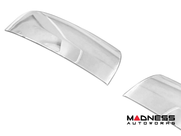 Red Carbon Fiber Rear Bumper Guard For Fiat 500 – Trunk Protector Sticker
